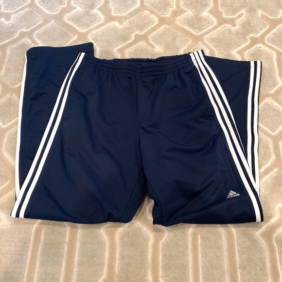 adidas Other - Men’s Adidas athletic pants navy like new